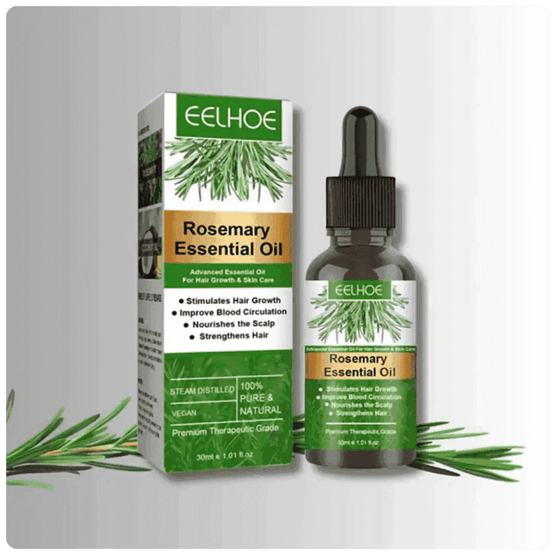 Rosemary Oil - زيت إكليل الجبل لتقوية الشعر وتكثيفه - HUDA